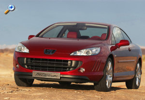 design extrieur de la Peugeot 407 PROLOGUE